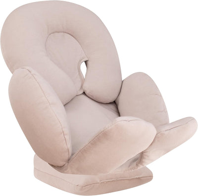 JYOKO Kids Sitzverkleinerer Antiallergikum Universal Baby 100% Baumwolle (Beige, Enthält Kopf-, eine