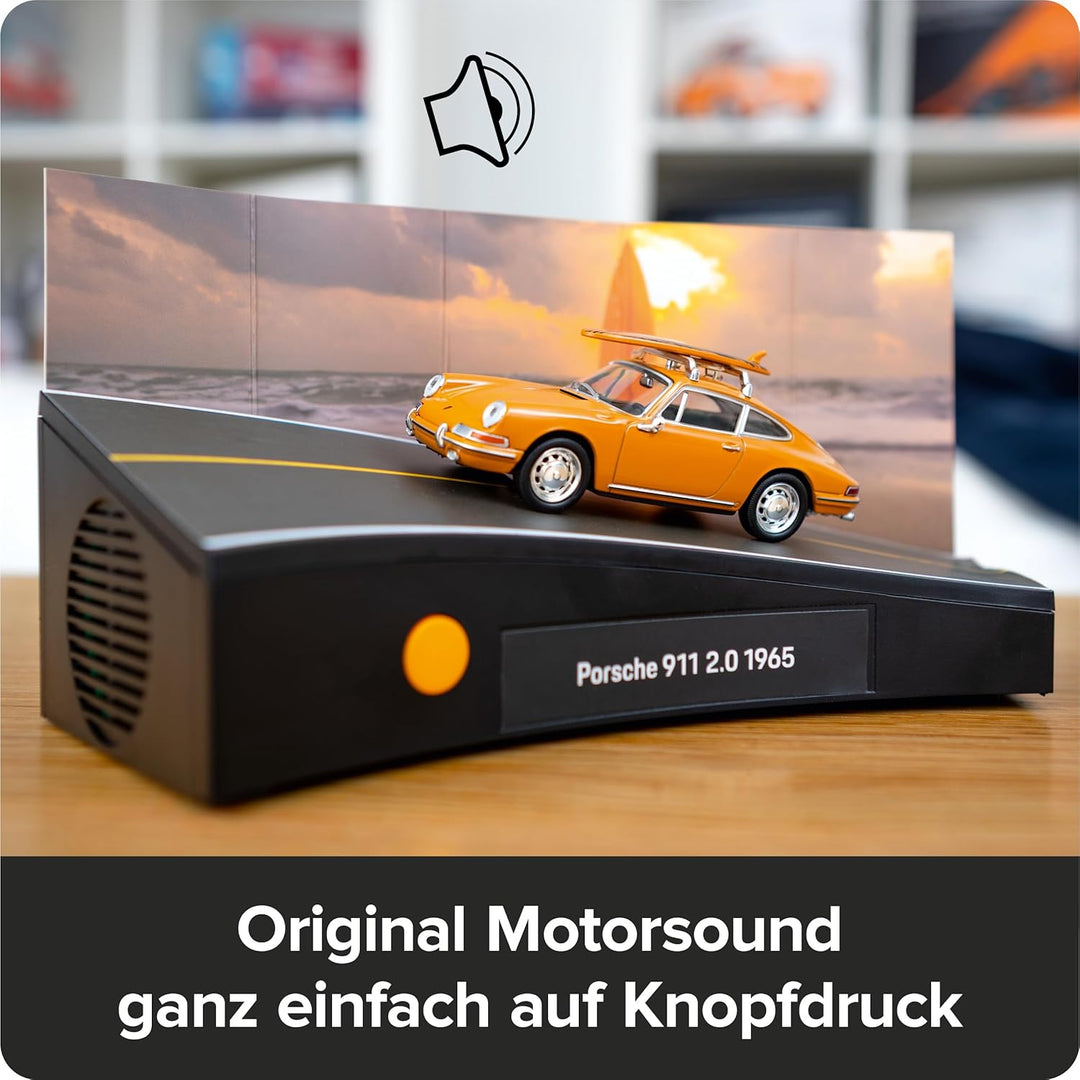 FRANZIS 67299 - Porsche 911 Sonderedition Surfbrett Adventskalender - Modellbausatz im Massstab 1:43