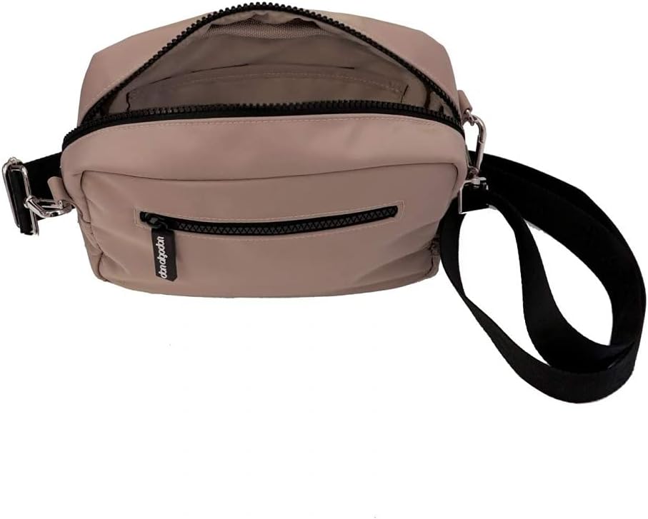 DON ALGODON Damen Zaira Umhängetaschen Beige, Beige