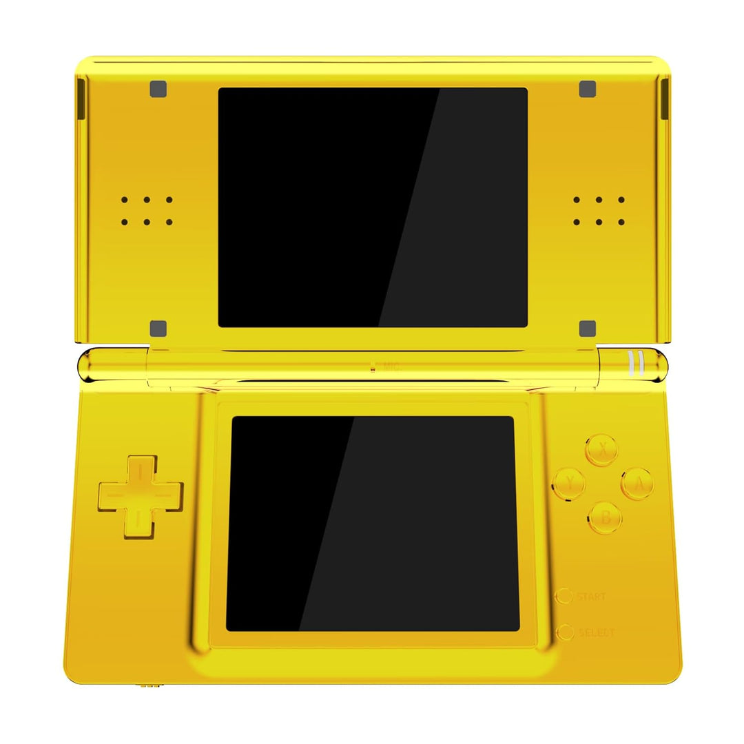 eXtremeRate Full Gehäuse Case für Nintendo DS Lite NDSL, DIY-Ersatz Voll Hülle&Knöpfen&Screen Protec