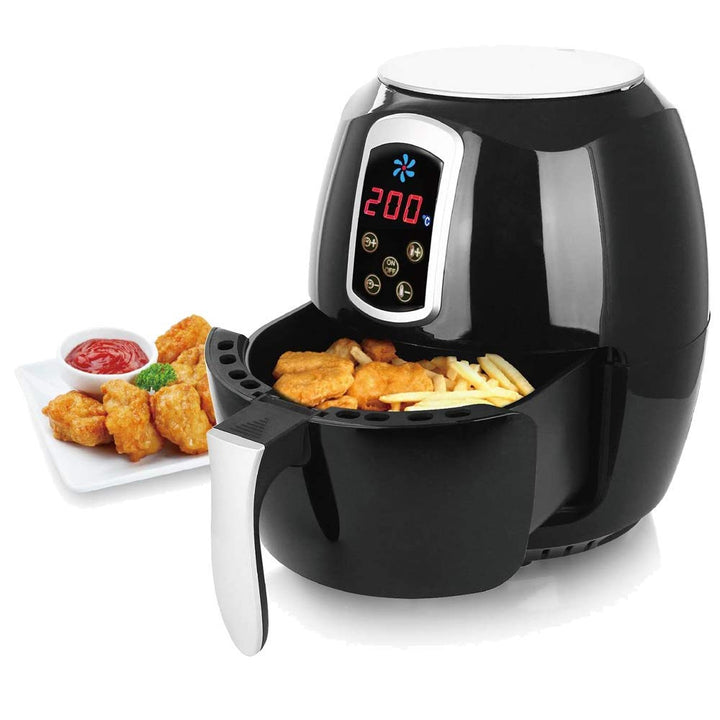 Epiq Heissluftfritteuse, Airfryer, Smart Fryer, Frittieren ohne Öl, 3,6 Liter Volumen, 1400 Watt, sc