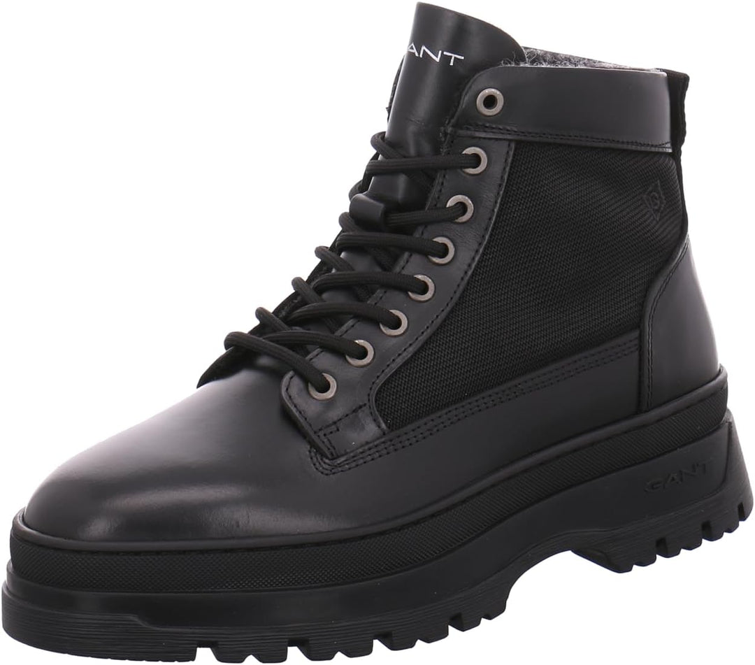 GANT Herren St Grip Halblange Stiefel, Schwarz
