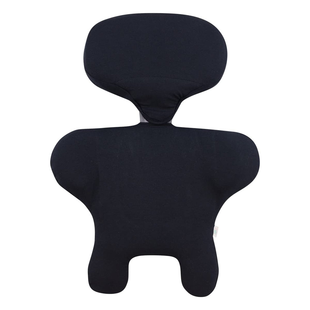 JYOKO KIDS Bezug für Auto-Sitzverkleinerer kompatibel mit Romer Dualfix I-Size, Aus Baumwolle (Black