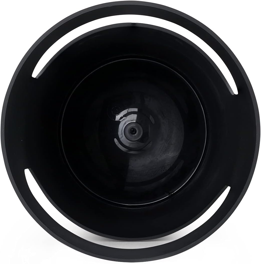 Kartell Schirmständer, Plastik, schwarz, 25 x 60 cm, Schwarz