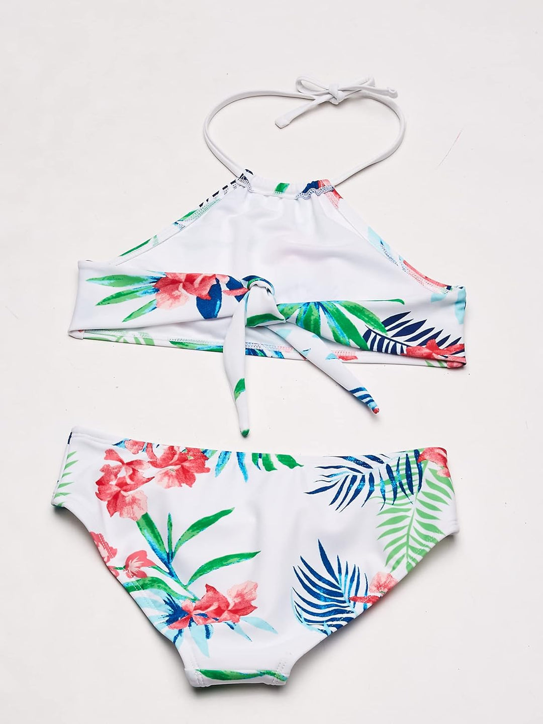 Kanu Surf Mädchen Mahina Halter Bikini Beach Sport 2-piece Swimsuit Bikini-Set 38 Leonie, Geblümt, W