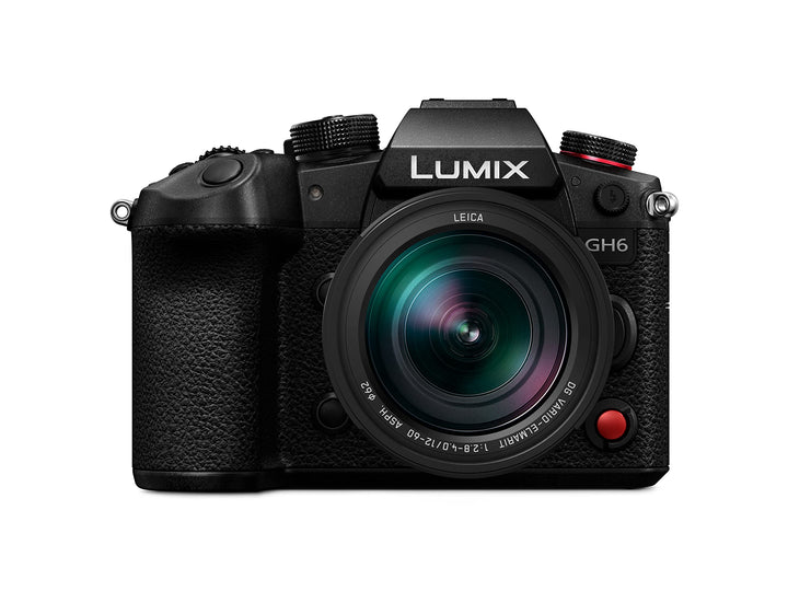 Panasonic LUMIX DC-GH6L Hybridkamera mit Objektiv Leica ES12060 (25 MP, Dual I.S, OLED-Sucher, Kälte