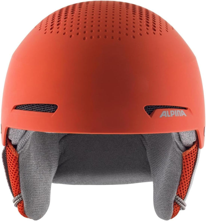 ALPINA ZUPO - Sicherer, Stossabsorbierender, Belüfteter & Schlagfester Skihelm Für Kinder pumpkin-or