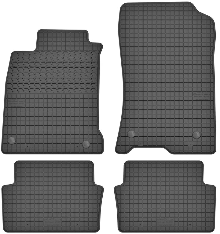 Gummimatten Gummi Fussmatten Satz für Renault Laguna III (2007-2015) - Passgenau