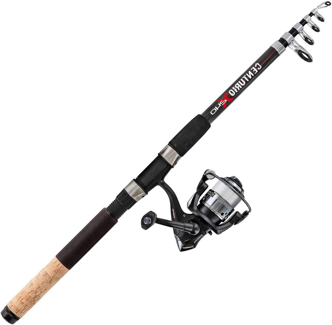 Jenzi Allround komplett Angelset Angelrute Angelrolle und Angelschnur 2,40m, 2,40m