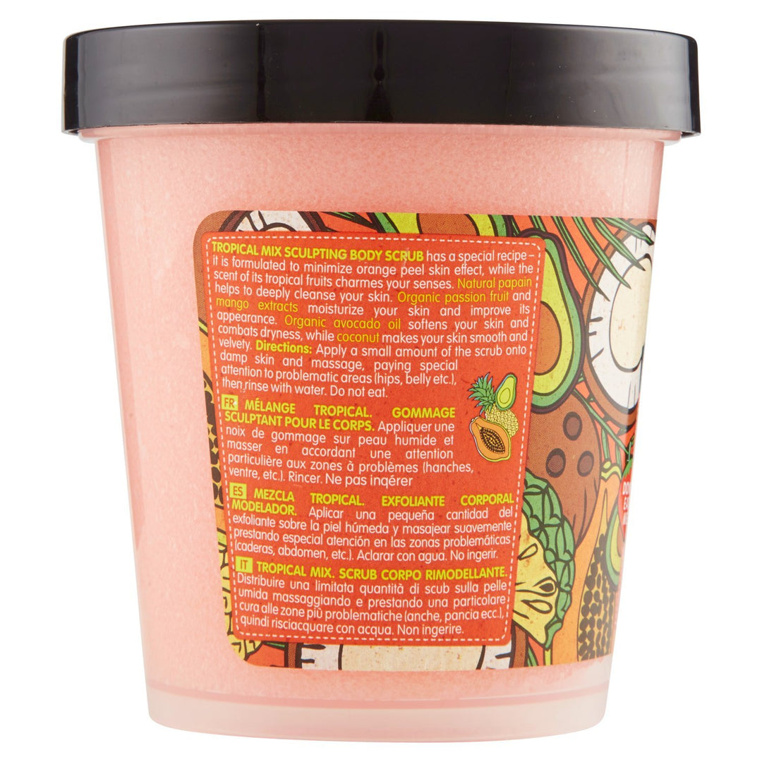 Organic Shop Body Desserts Sculpting Body Scrub Tropical Mix 450ml, Mango, Kokosnuss, Orange, Avocad