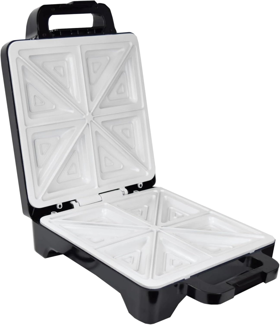 Syntrox Germany Kitchen Chef Keramik-Sandwichmaker XLC Drizle, 1.600 W, 28,7 × 28 cm Platten, Thermo