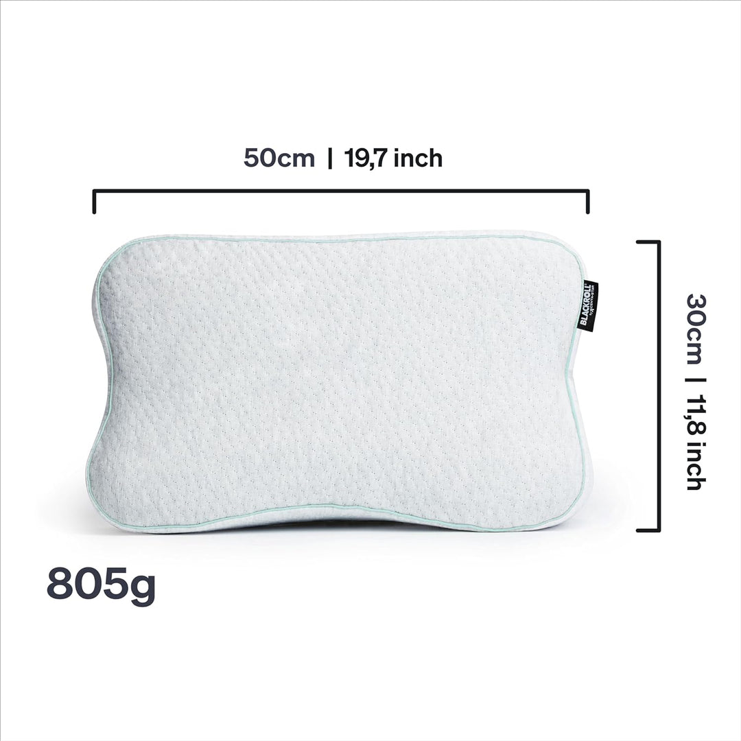 BLACKROLL® Pillow CASE AllergoProtect, Allergiker Kissenbezug 30 x 50 cm für Recovery Pillow, Kopfki