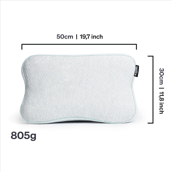 BLACKROLL® Pillow CASE AllergoProtect, Allergiker Kissenbezug 30 x 50 cm für Recovery Pillow, Kopfki