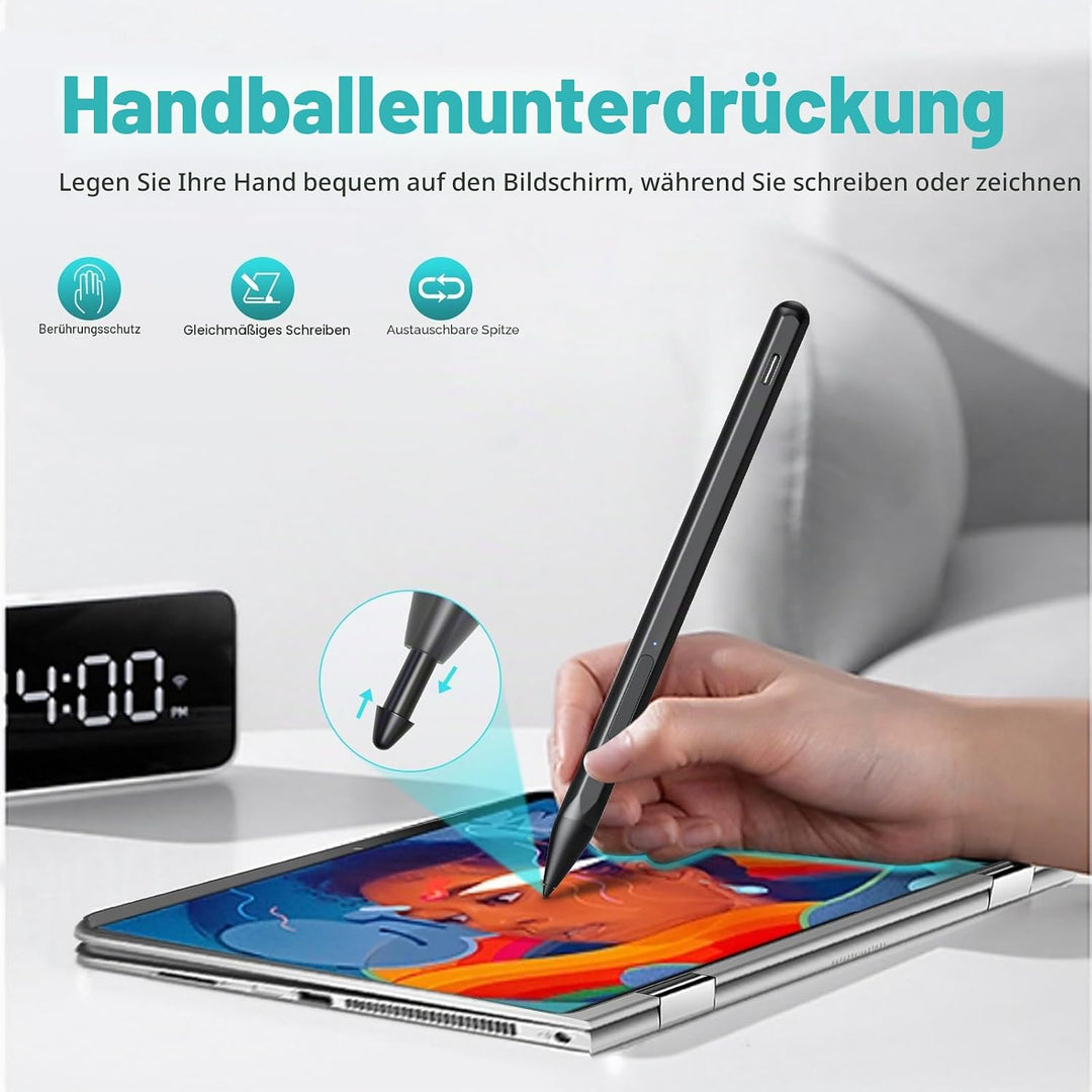 Stylus Pen für HP Envy X360 Pavilion X360 Specter X360 Spectre X2 Envy X2 Wiederaufladbarer MPP 2.0