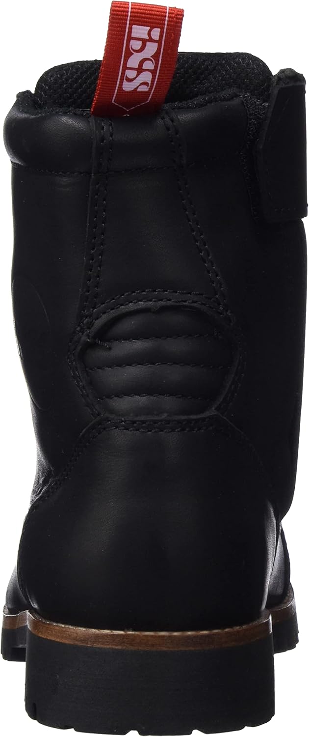 IXS Unisex Oiled LeatherBoots 42 EU Schwarz, 42 EU Schwarz