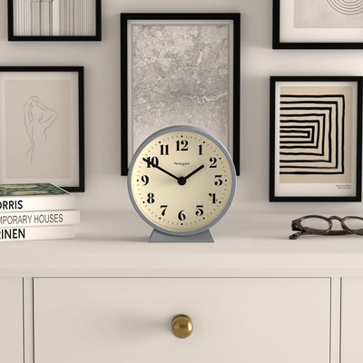 NEWGATE® Theater-Kaminuhr – leiser Sweep "No Tick" Kaminuhr – kleine Kaminuhren – minimalistisches Z