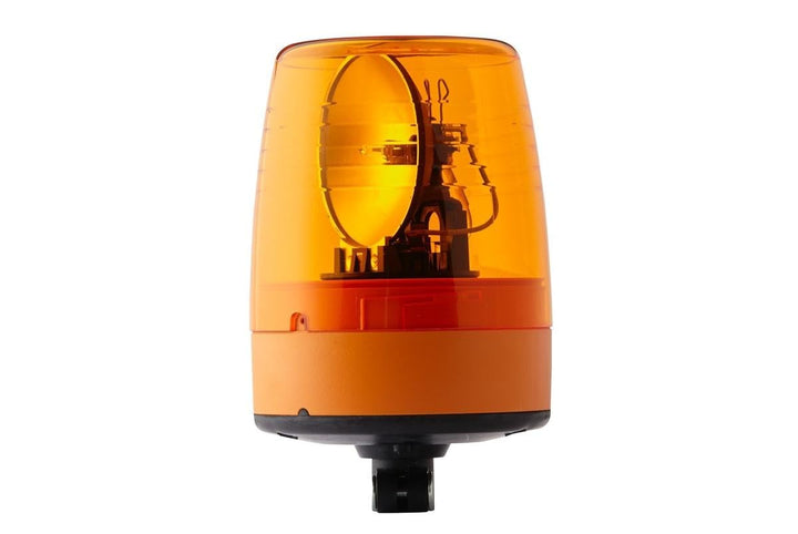 HELLA - Halogen-Rundumkennleuchte - KL JuniorPlus - 24V - gelb - Rohrstutzen - Menge: 1 - 2RL 008 96