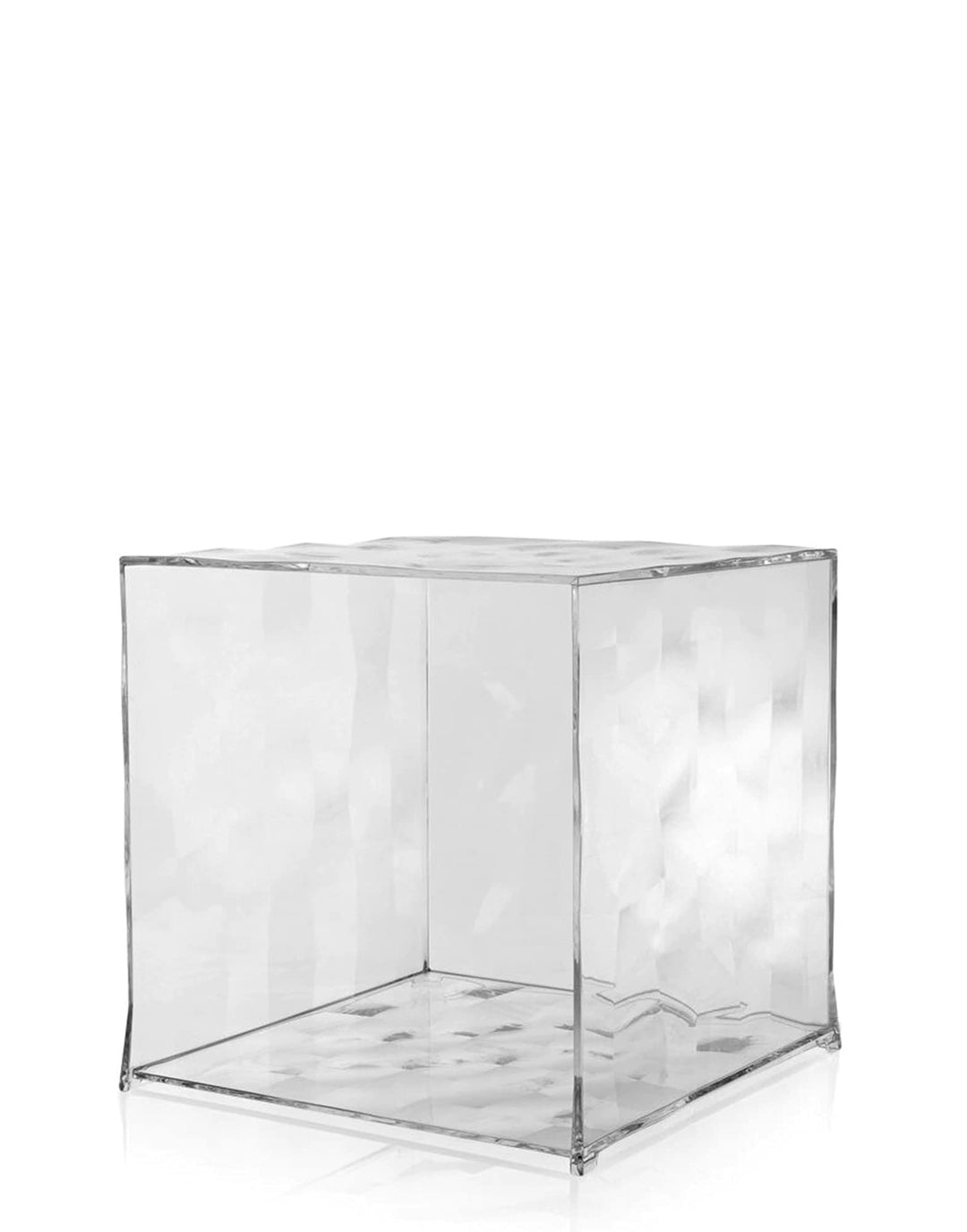 Kartell Optic, Crystal, 40 x 40 x 40 cm Senza anta Cristallo, Senza anta Cristallo