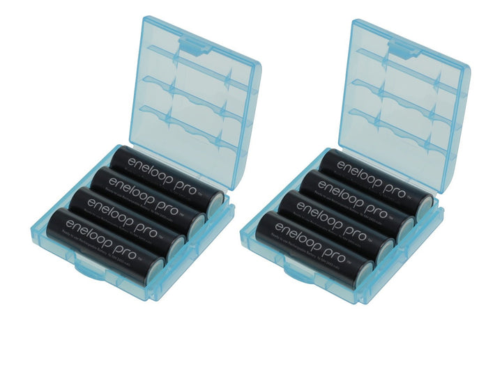 8er Pack Eneloop XX Pro Mignon Typ AA Akkus 2550 mAh (powered by eneloop Technology) HR-3UWXB (mind.