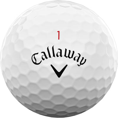 Callaway Golf 2022 Chrome Soft X LS Golfbälle Weiss Weiss, Weiss Weiss