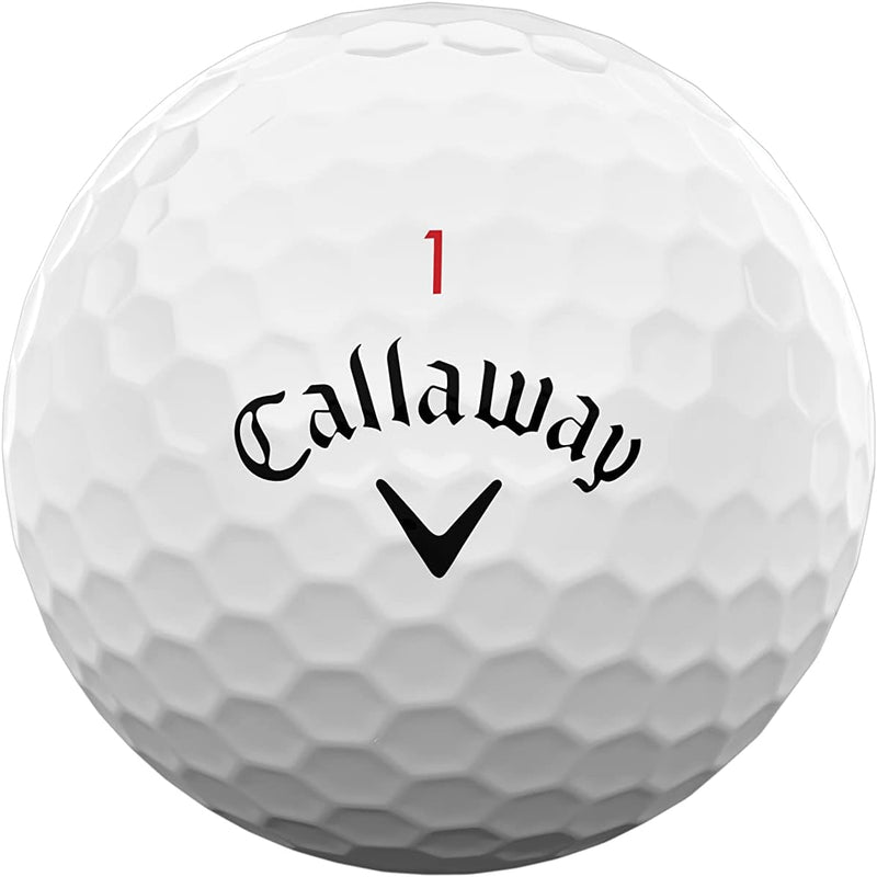 Callaway Golf 2022 Chrome Soft X LS Golfbälle Weiss Weiss, Weiss Weiss