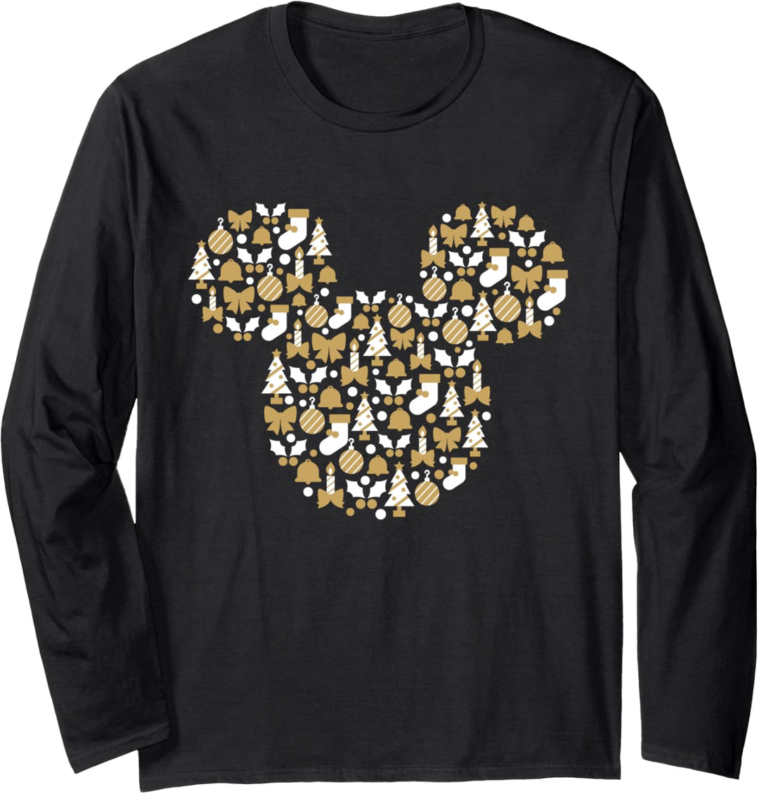 Disney Mickey Mouse Icon Holiday Cheer Langarmshirt