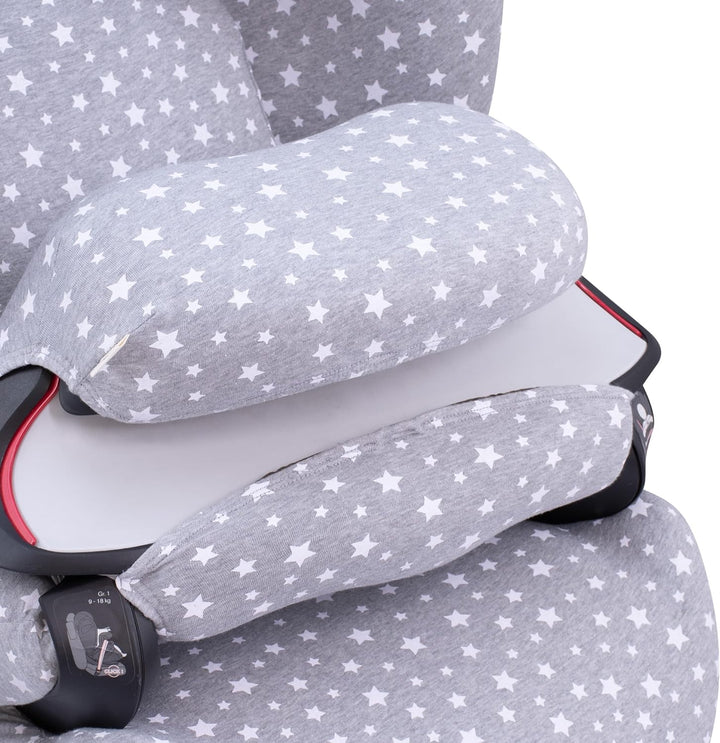 JYOKO Kids Bezug für Autositz kompatibel mit Cybex Pallas M (White Star), White Star