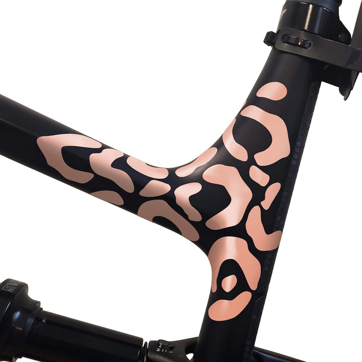Riesel Design ® Fahrrad Aufkleber Set, 20 x 15 cm, Sticker Kit für Rahmen und Helme, Witterungsbestä