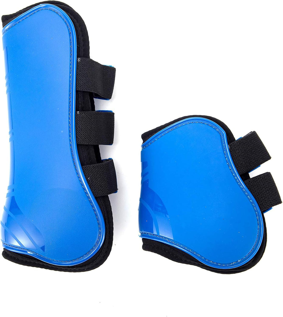 Merauno® Gamaschen Pferde 4er Set Sehne Schützer Fetlock Pferdesprungschutz Vorne Hinter Paar Robust