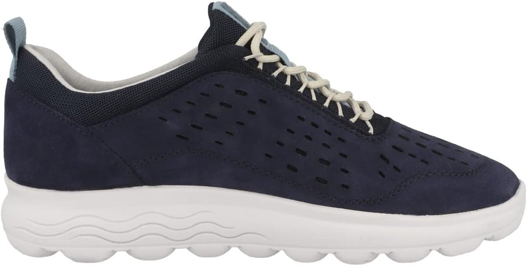 Geox Mädchen D Spherica Sneaker 40 EU Navy, 40 EU Navy