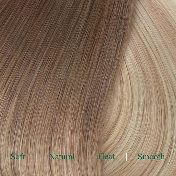 Easyouth Clip in Extensions Echthaar Balayage Clip Extensions Remy Echthaar Clip in Haarverlangerung
