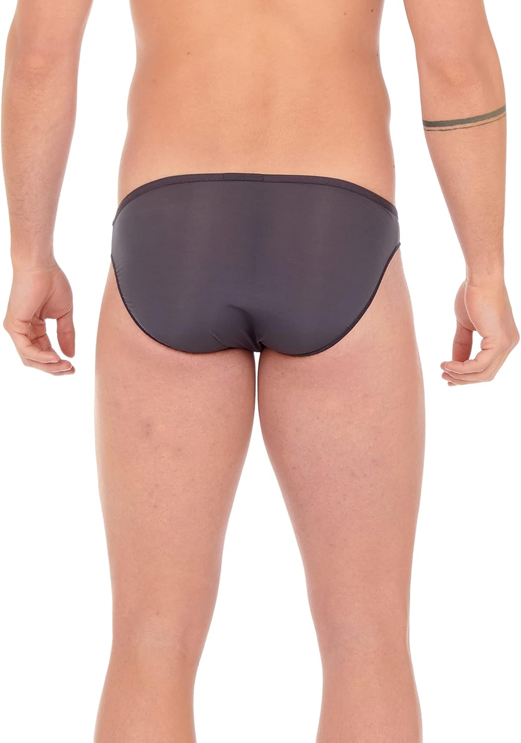 HOM Herren Micro Briefs Federn Unterwäsche XL Anthrazit, XL Anthrazit
