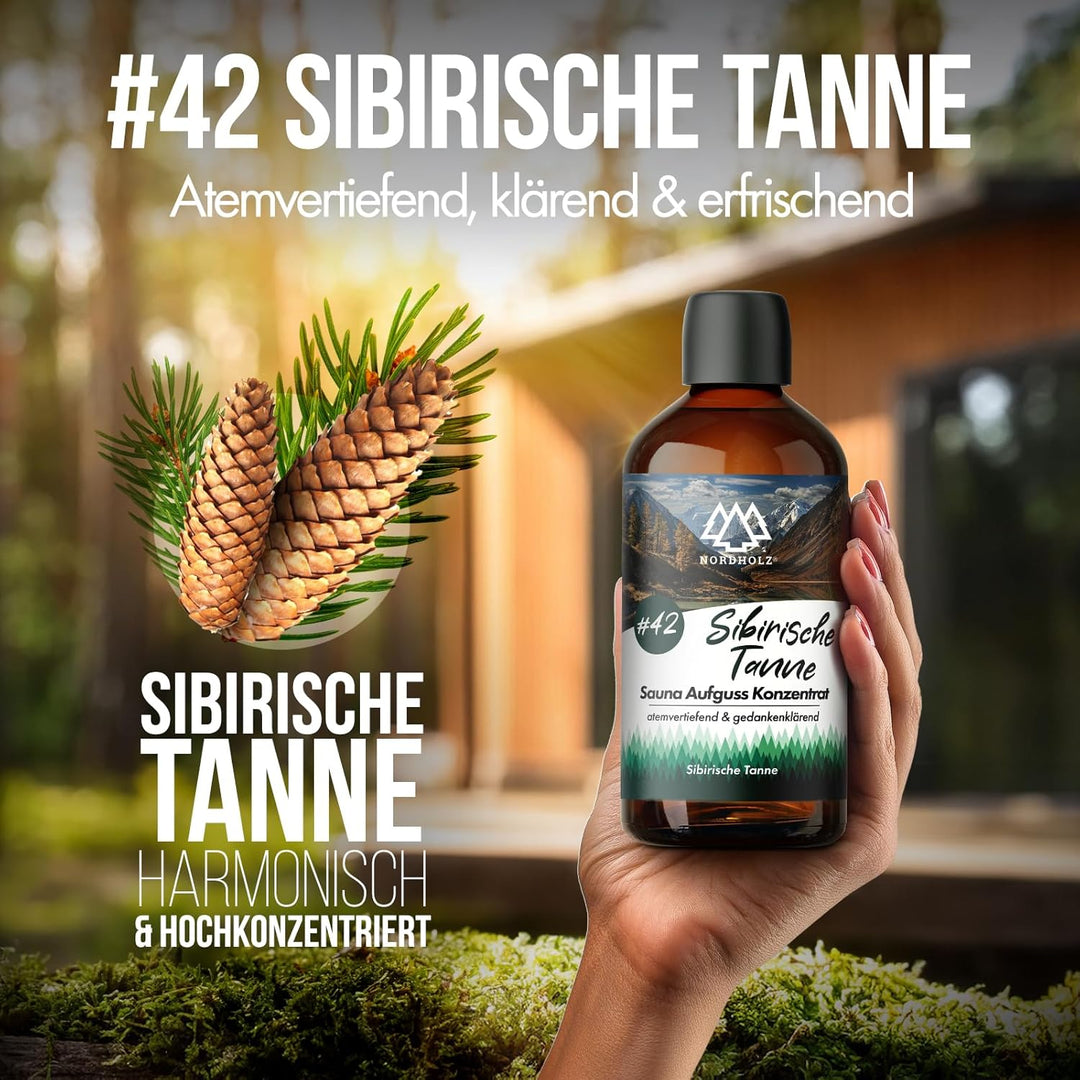 Saunaaufguss [54 Sorten 15ml, 100ml, 250ml] - Sauna Aufgussmittel für intensive & erholsame - Sauna