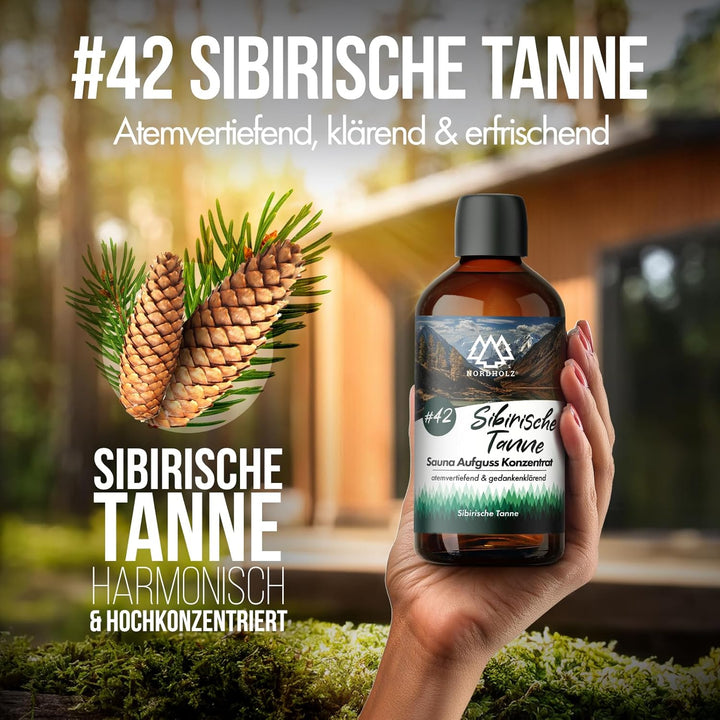 Saunaaufguss [54 Sorten 15ml, 100ml, 250ml] - Sauna Aufgussmittel für intensive & erholsame - Sauna