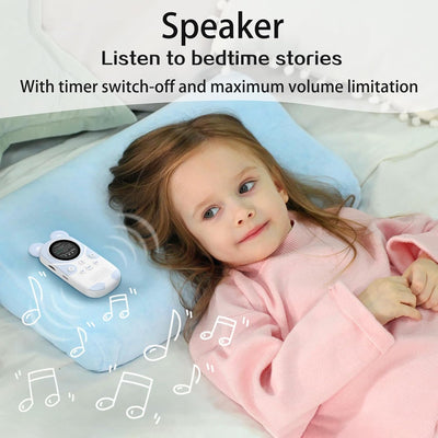 PINHUI Kinder MP3 Player Bluetooth 5.3 mit 32GB, musikplayer für Kinder,Lautsprecher, Aufhängeschnur