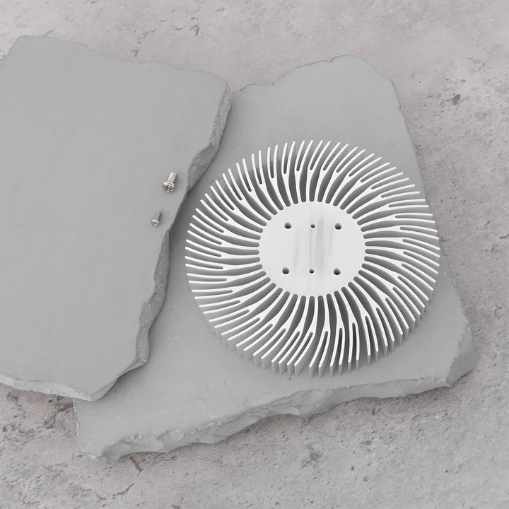 2 Stücke 90mm X 10mm Runde Aluminium Kühlkörper Kühlung 10W LED Licht