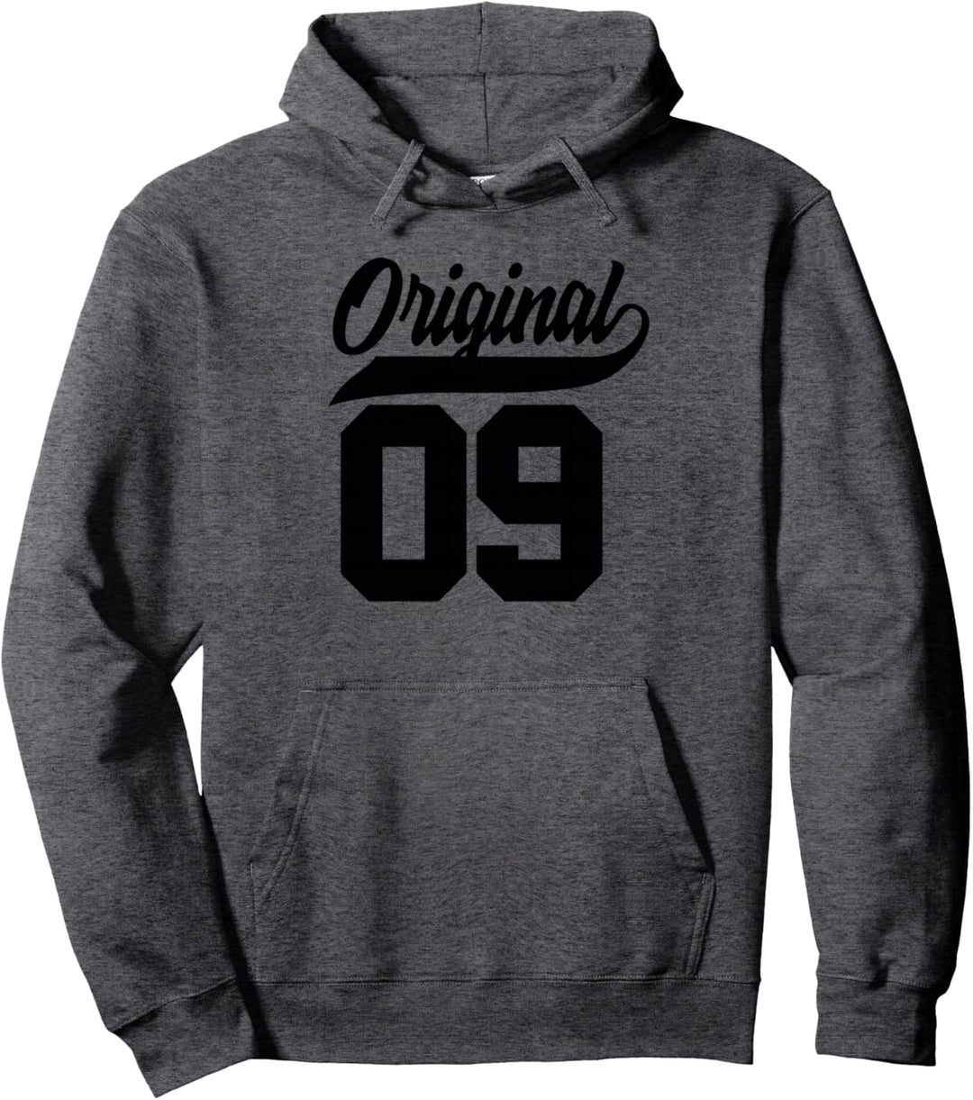 14.Geburtstag Original Jungen Mädchen Vintage Jahrgang 2009 Pullover Hoodie