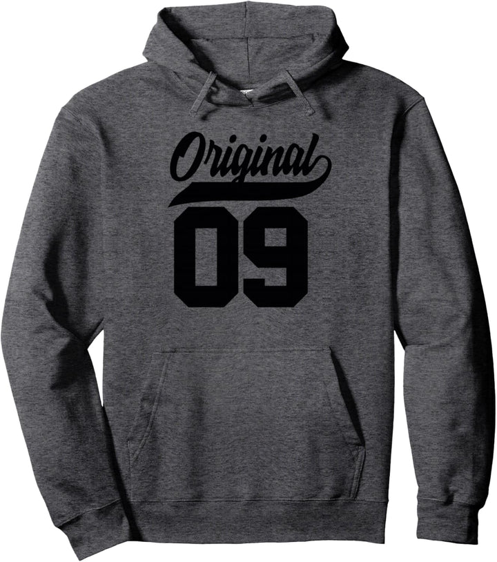 14.Geburtstag Original Jungen Mädchen Vintage Jahrgang 2009 Pullover Hoodie