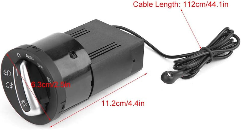 Hauptschalter, Hauptschalter, Hauptschalter Lichtsensor-Modul für Golf 4 Passat B5