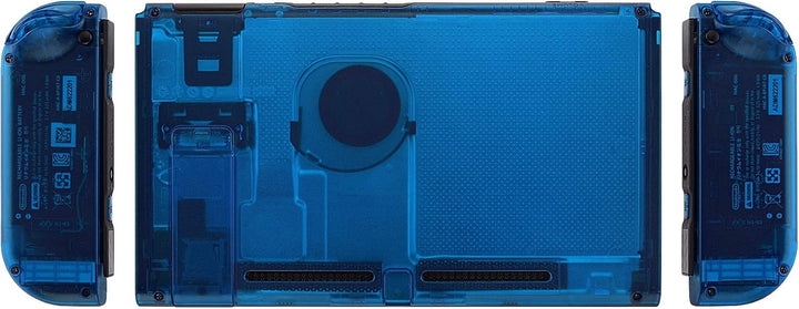 eXtremeRate Hülle Case für Nintendo Switch Joycon/Konsole, Rückgehäuse&Kickstand für Switch Console,