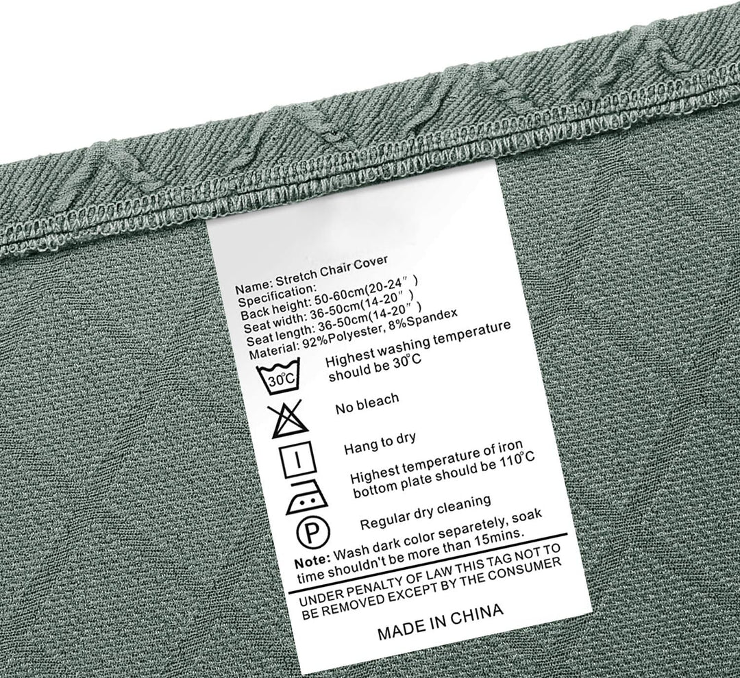 Fuloon Stuhlhussen 4er 6er Set, Stuhlüberzug Universal Stretch Abnehmbare Stuhlbezug, Bezüge für Ess