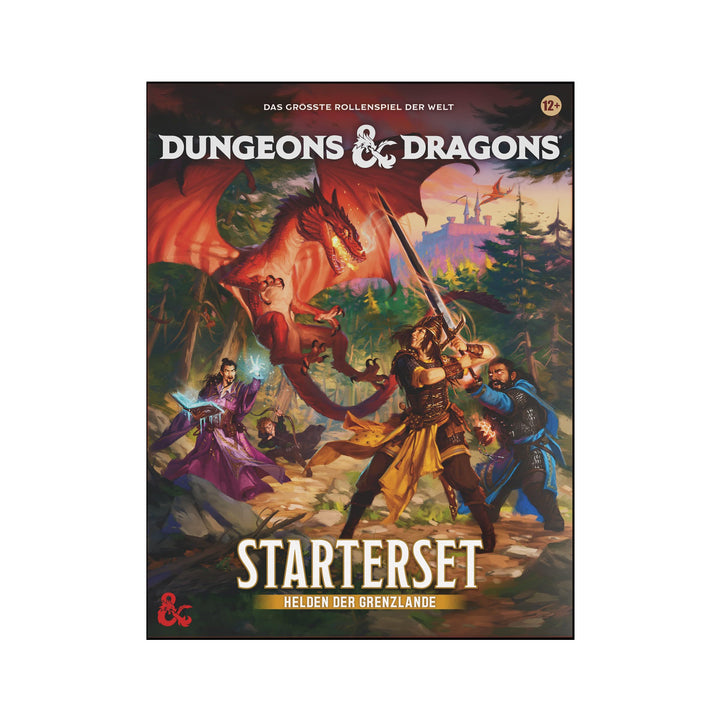 Dungeons & Dragons Starter Set: Helden der Grenzlande | D&D Fantasy-Abenteuerspiel für 3–5 Spieler (