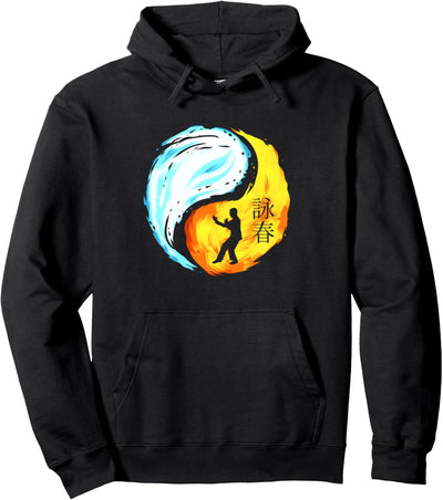 Wing Chun Ying Yang Fighter Kampfsportart Pullover Hoodie