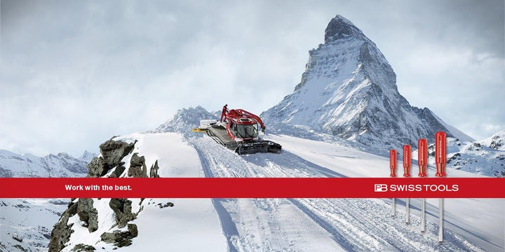 PB Swiss Tools Schraubendreher-Satz 6-teilig Schlitz PH im Wandhalter Multicraft