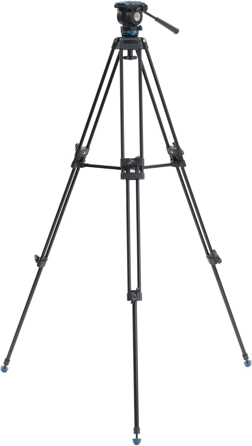 Benro KH25PC Video-Stativ mit Kopf, 6,8 kg Nutzlast, kontinuierlicher Schwenkwiderstand, Anti-Rotati