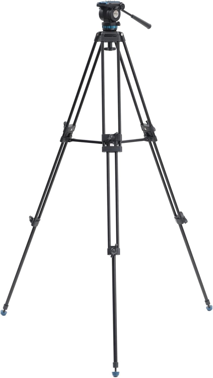 Benro KH25PC Video-Stativ mit Kopf, 6,8 kg Nutzlast, kontinuierlicher Schwenkwiderstand, Anti-Rotati