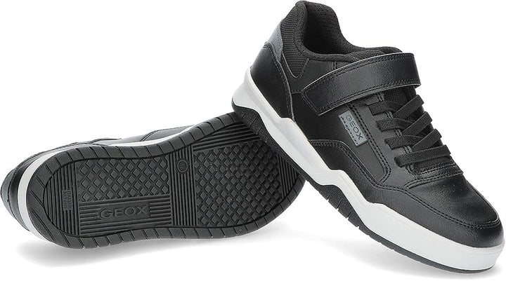 Geox Jungen J367reSneaker 28 EU Black Dk Grey, 28 EU Black Dk Grey