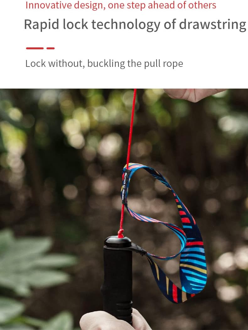 Trekkingstöcke faltbar, leicht, AONIJIE Canbo Fiber Wanderstöcke, 110/120cm Ultraleicht für Wandern