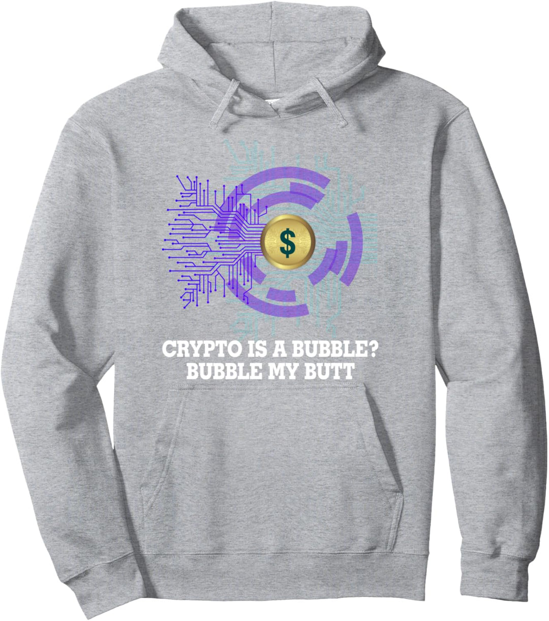 Krypto Lustig Keine Blase Kryptowährung Pullover Hoodie