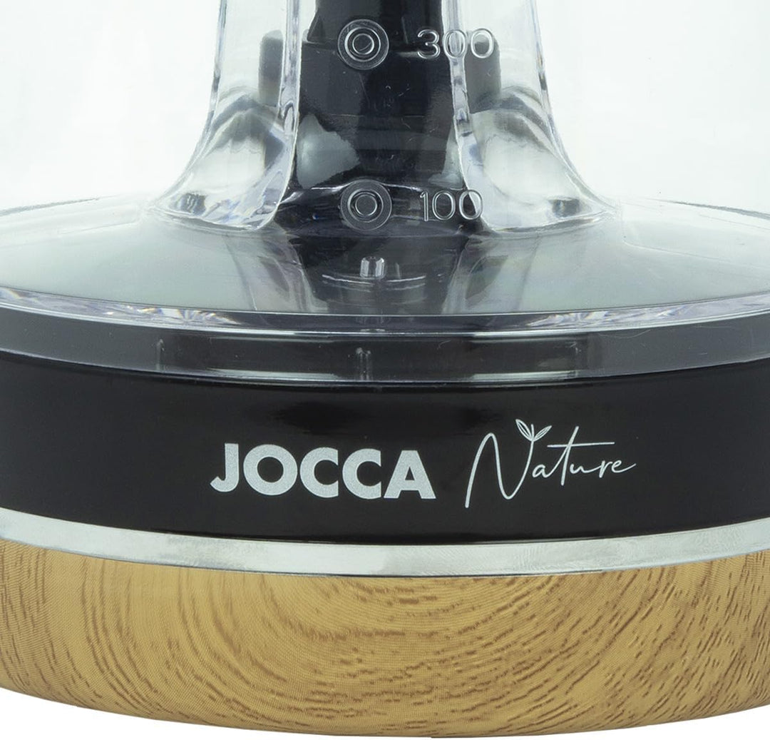 JOCCA - Elektrischer Entsafter 40W, 0.7L / Modernes und stylisches Design | BPA FREE Schwarz, Schwar